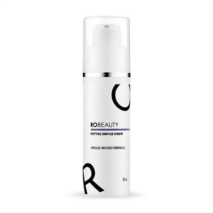 Пептидна сироватка для обличчя RoBeauty Peptide Complex Serum з мікроголками, проти глибоких зморщок, 30 мл